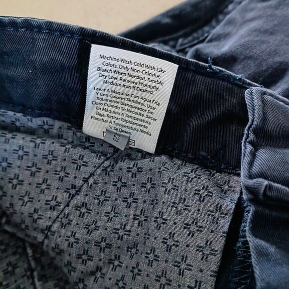 George Slim Blue Pants 28x30 Cotton Stretch - Picture 7 of 11